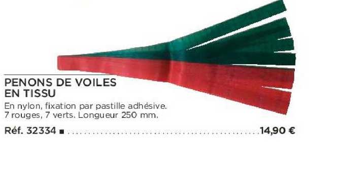 Penons De Voiles En Tissu