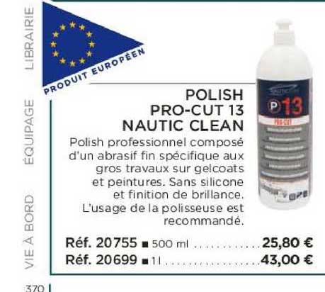 polish pro-cut 13 nautic clean