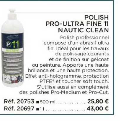 polish pro-ultra fine 11 nautic clean