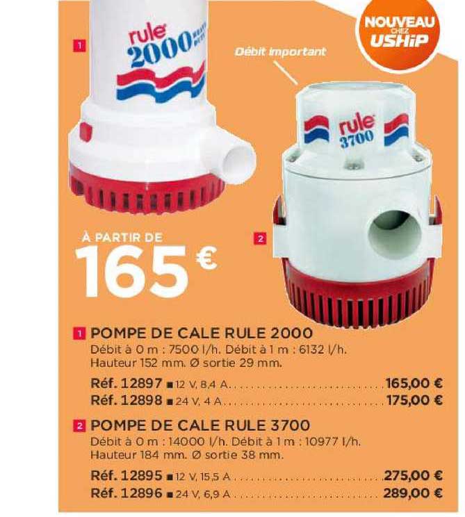 pompe de cale rule 2000 pompe de cale rule 3700