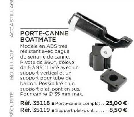 porte-canne boatmate