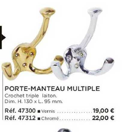 porte-manteau multiple