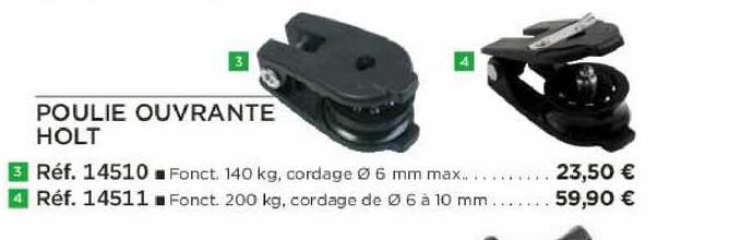 Poulie Ouvrante Holt