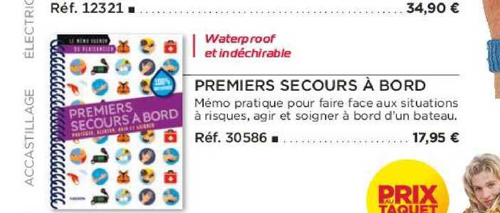 premiers secours à bord