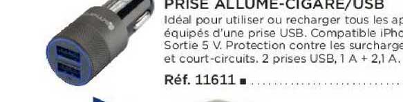 Prise Allume-cigare-usb
