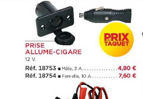 prise allume-cigare