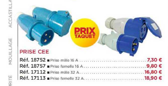 prise cee