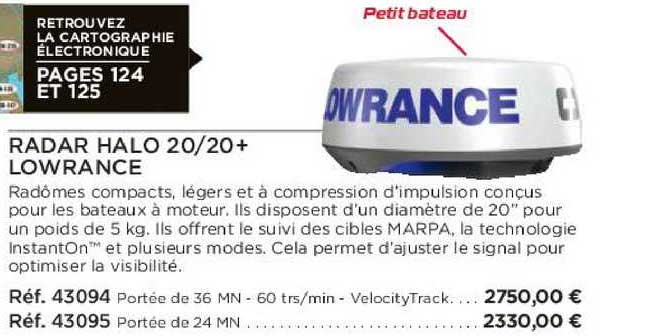 radar halo 20 20+ lowrance