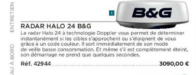 Radar Halo 24 B&g