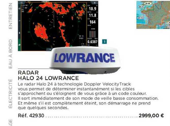 radar halo 24 lowrance