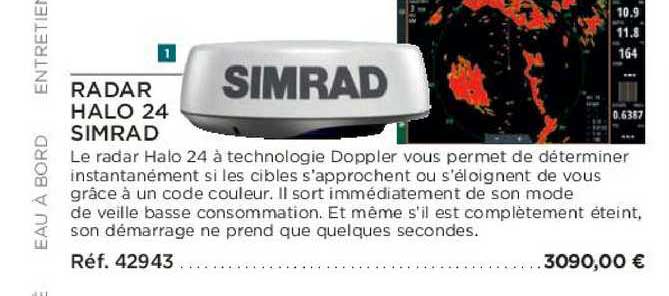 radar halo 24 simrad