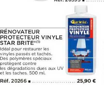 rénovateur protecteur vinyle star brite