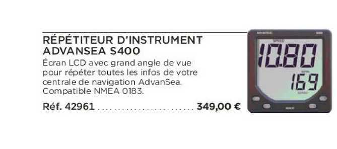 répétiteur d'instrument advansea s400