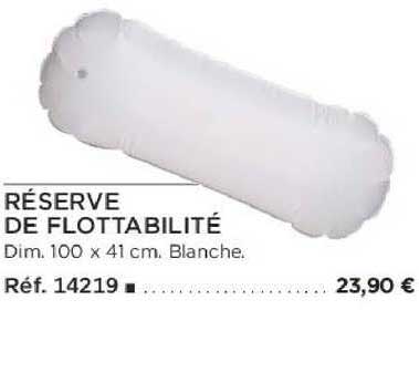 réserve de flottabilité