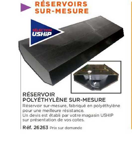 réservoir polyéthylène sur-mesure