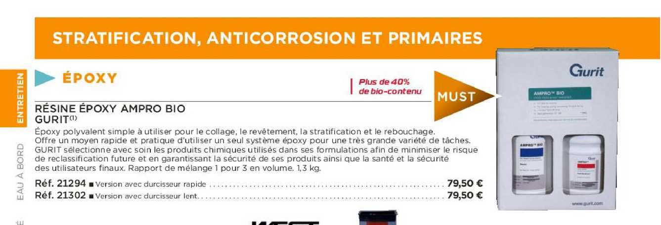 résine époxy ampro bio gurit