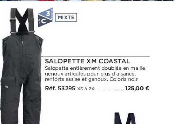 salopette xm coastal