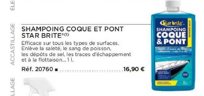 shampoing coque et pont star brite