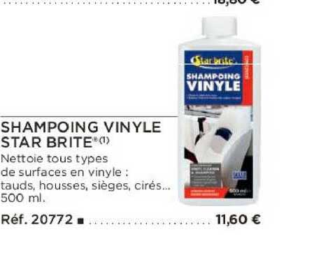 shampoing vinyle star brite