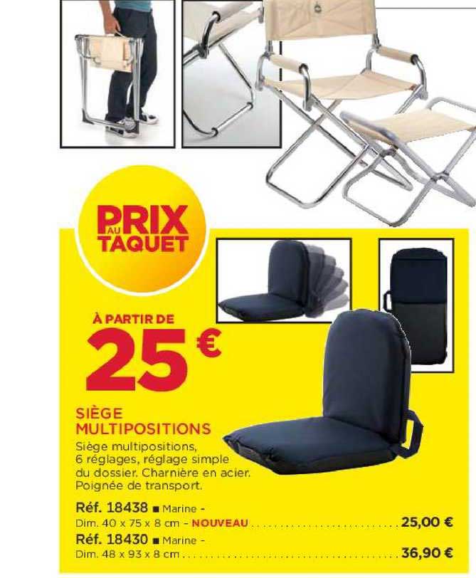 siège multipositions