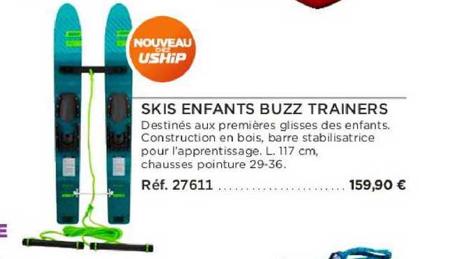 skis enfants buzz trainers