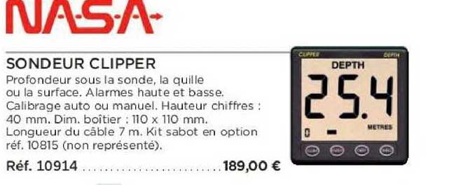 sondeur clipper nasa