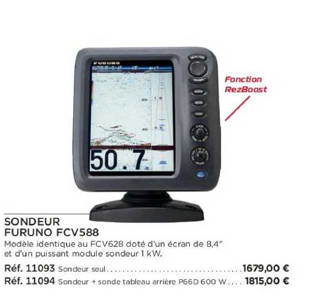 sondeur furuno fcv588