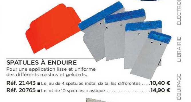 Spatules à Enduire