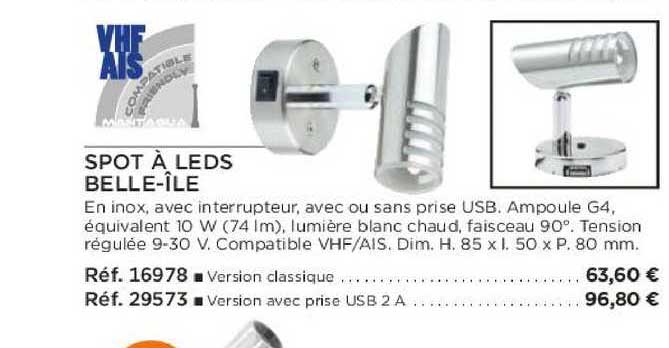 spot à leds belle-île