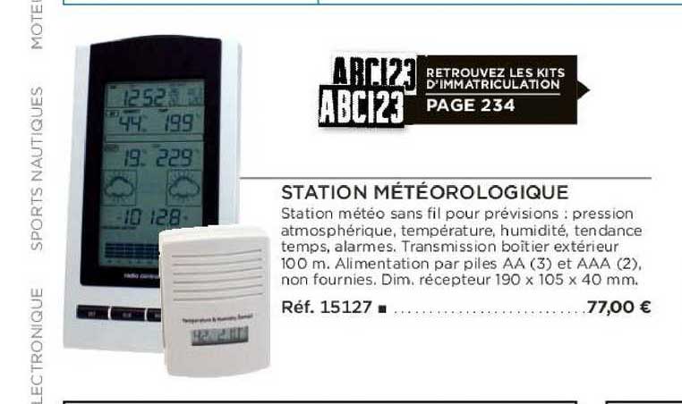station météorologique