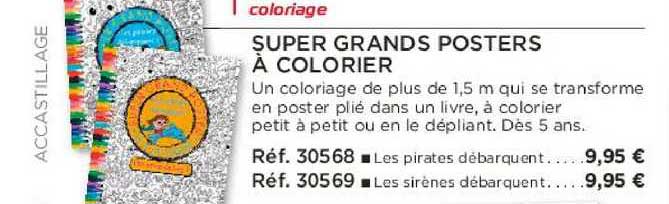 Super Grands Posters à Colorier