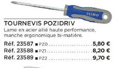 tournevis pozidriv