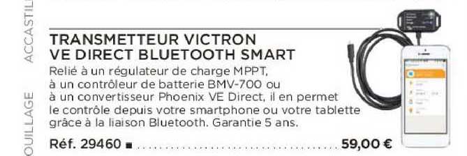 transmetteur victron ve direct bluetooth smart