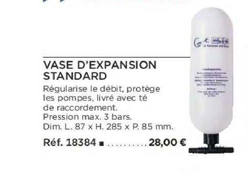 vase d'expansion standard