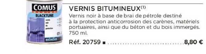 vernis bitumineux