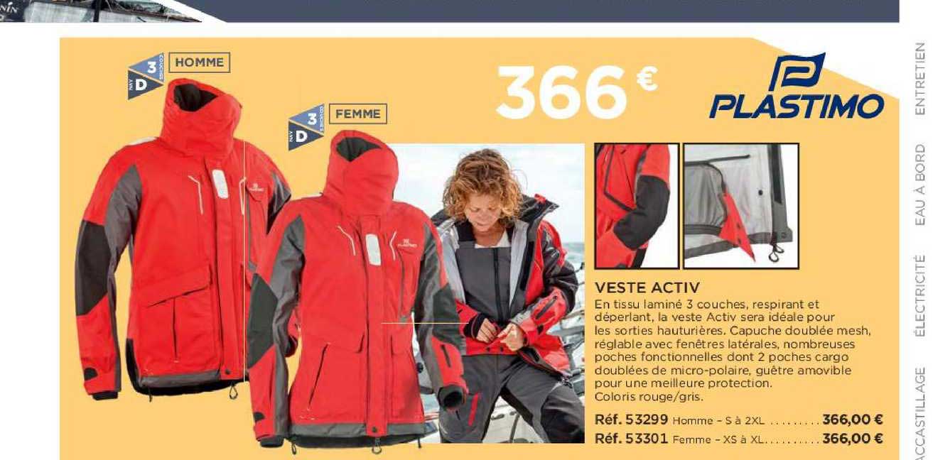 veste activ plastimo