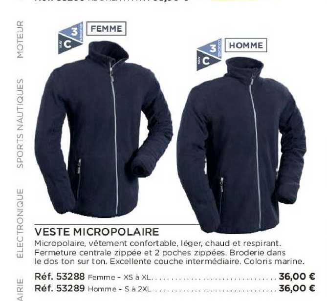 veste micropolaire