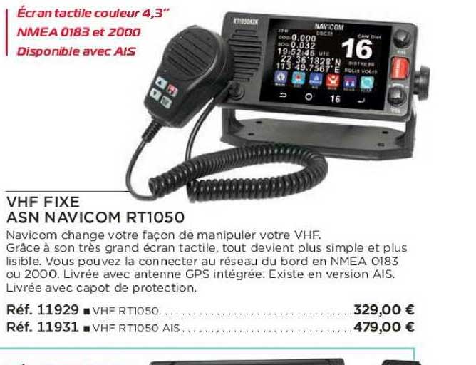 vhf fixe asn navicom rt1050