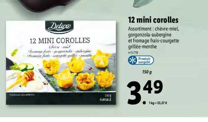 12 Mini Corolles Deluxe