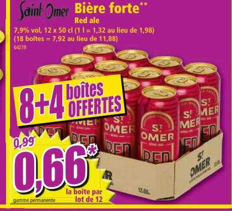 bière forte saint-omer red ale