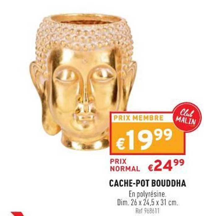cache-pot bouddha
