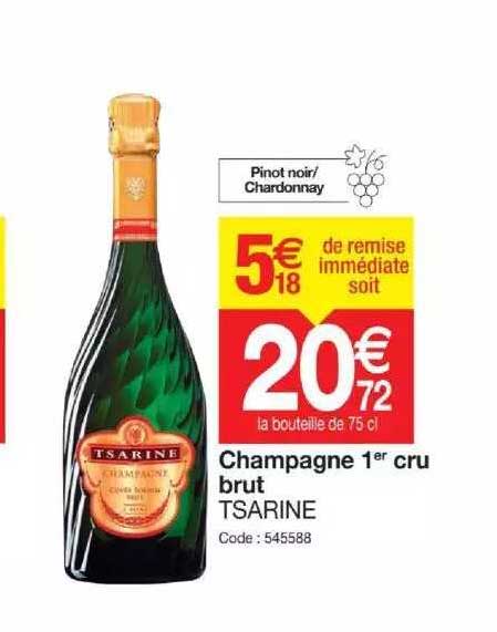 champagne 1er cru brut tsarine