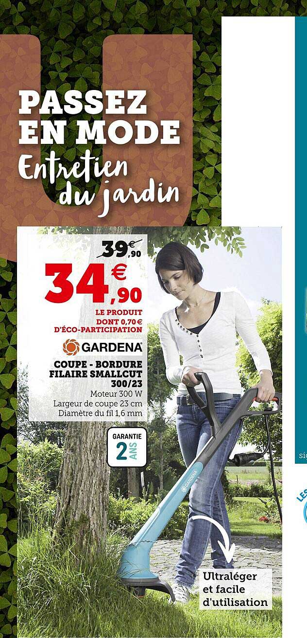 Coupe-bordure Filaire Smallcut Gardena