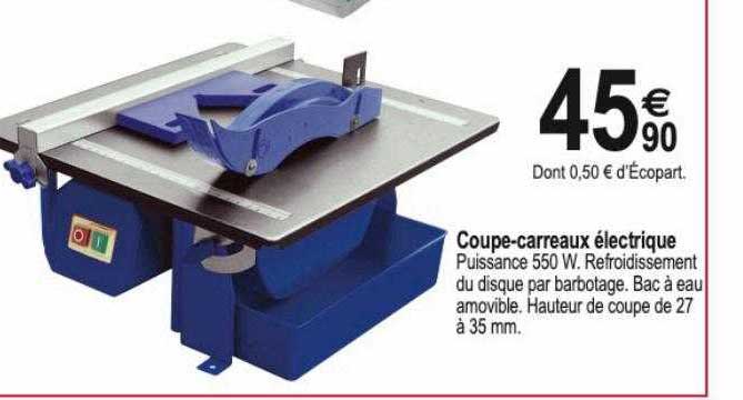 coupe-carreaux électrique