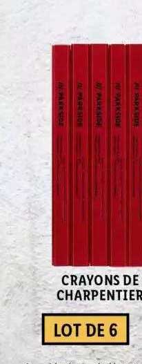 Crayons De Charpentier