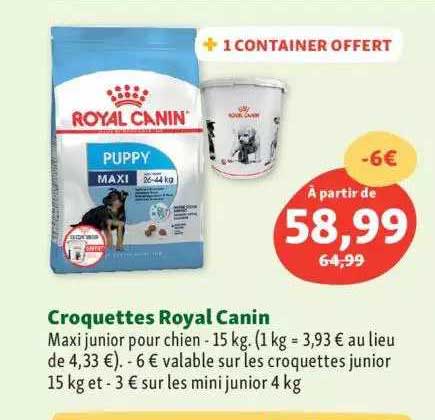 croquettes royal canin