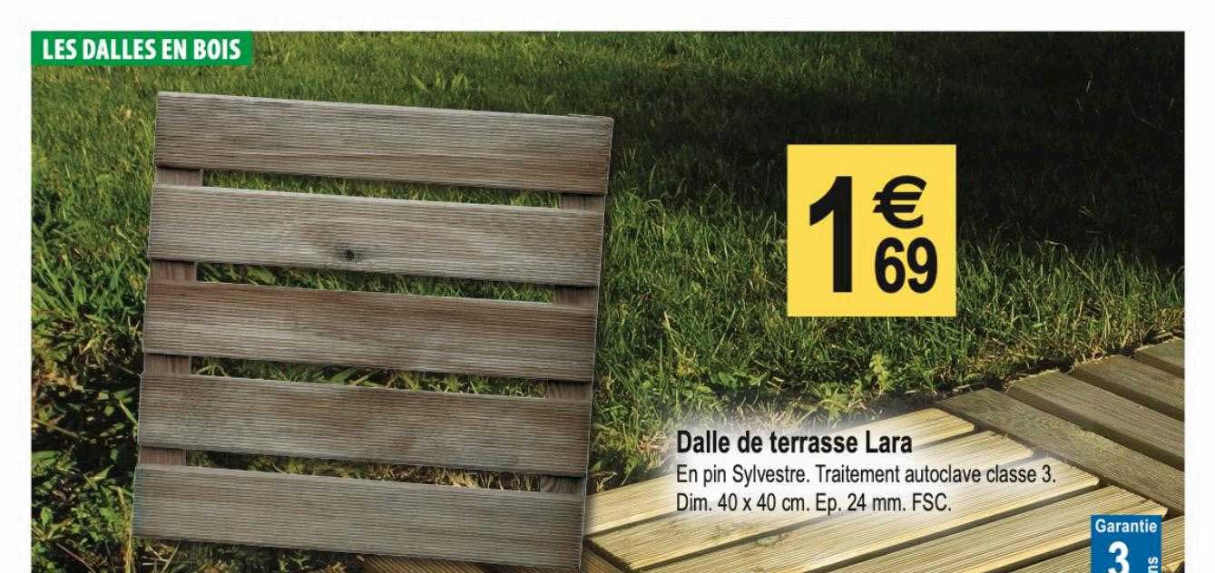 dalle de terrasse lara