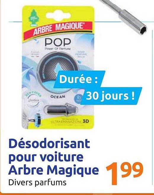Désodorisant Pour Voiture Arbre Magique