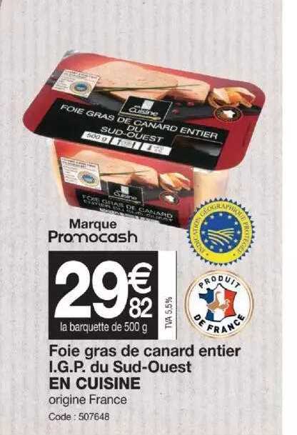 foie gras de canard entier i.g.p. du sud-ouest en cuisine