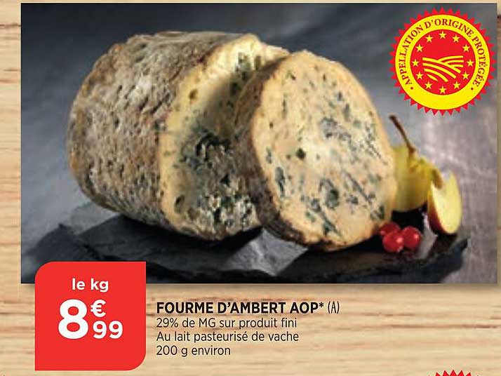fourme d'ambert aop